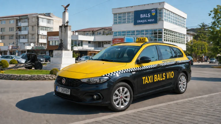 Taxi Bals Vio pentru curse spre aeroport